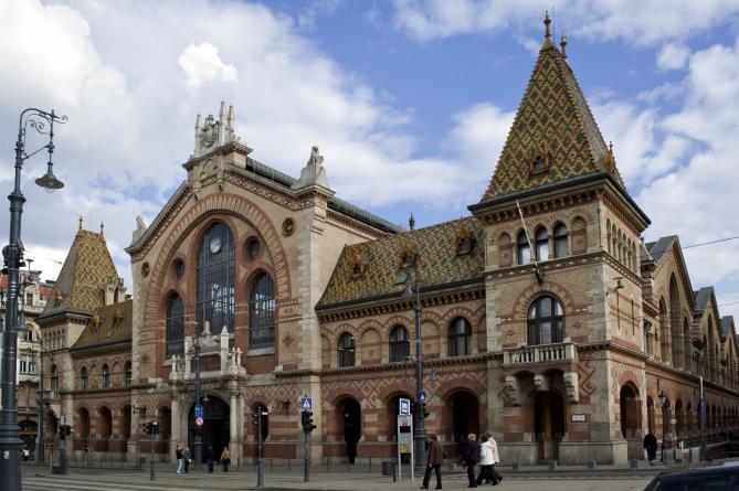 4. day in Budapest Central Market Hall with lunch, departure to home Central Market Hall is the largest farmers' covered market with folk art vendors on the upper floor - offering the