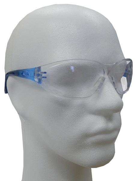 26 Extremely lightweight (26 g), snug fitting model. Highest polycarbonate lens optical quality, class 1. Impact grade F.