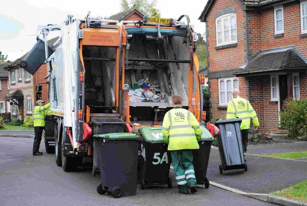 Waste collection We are