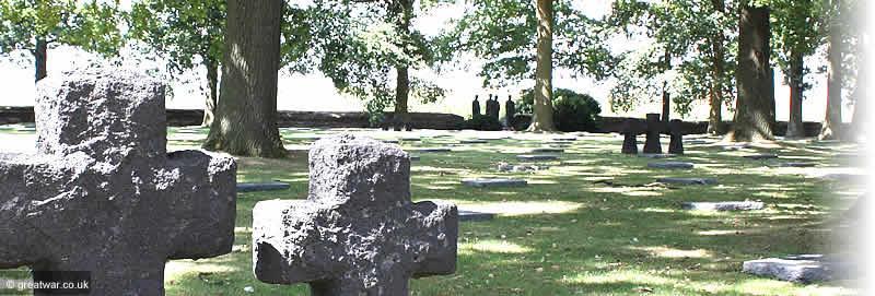 There is a special place in Belgium where German soldiers lost at war can be remembered The Langemark German Military Cemetery in the Flanders region of the country.