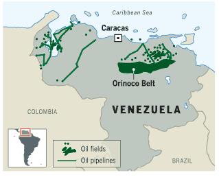 Venezuela for its oil