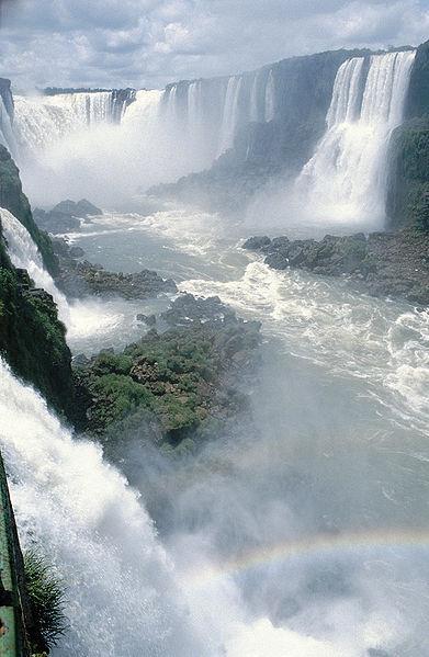 series of falls that illustrate the drainage