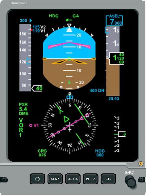 Safety & Situational Awareness Display Unit (DU) 875 Improved LCD Primary Flight Display (PFD) Synthetic Vision Sytem (SVS) capable* DL-1000 dataloader SmartRunway - Runway Awareness and Advisory