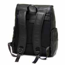 P6180 Verona Leather Backpack Done In rich supple nappa leather, this executive backpack is crafted with superior