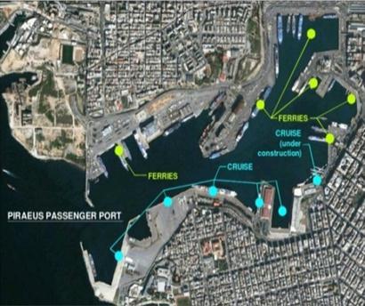 S.A. Piraeus Port is the country's largest port complex.