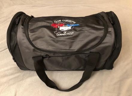 Our Vendor, Galli, will be coming to our Corvette show and has offered to bring with them any duffle bags ordered by members without the shipping