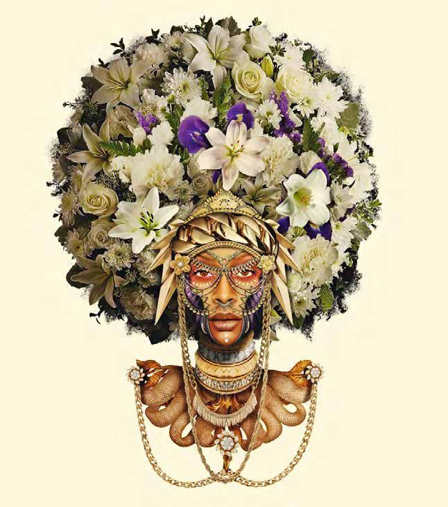 Communication art Black Royalty Adeyemi Adegbesan examines what it has meant to be black throughout history.