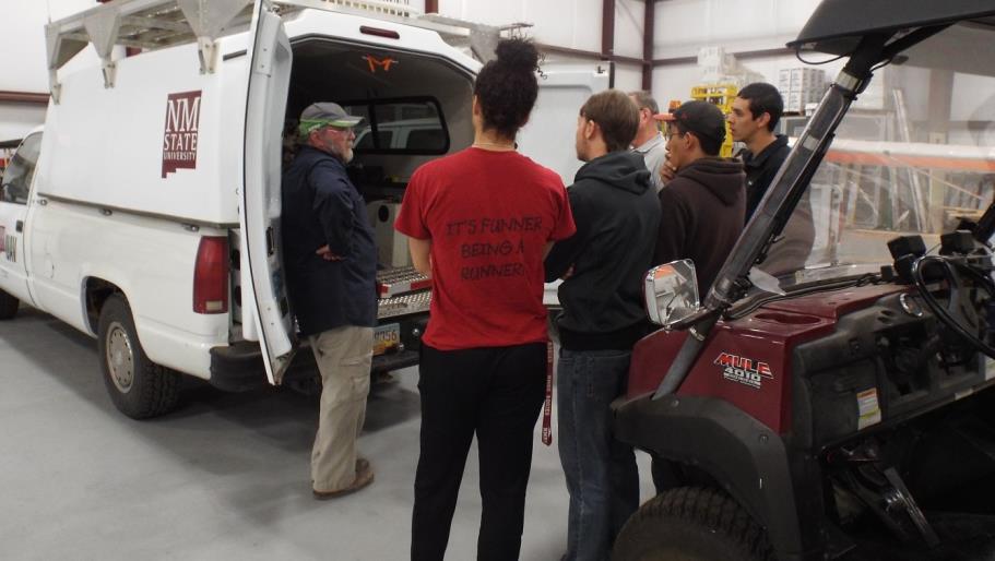 New Mexico State University Aeronautical Engineering Group By Carl Bogardus This year, 555 had six students chose to work on their senior capstone projects.
