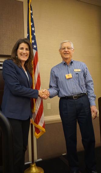 PHOTO GALLERY October Guest Speaker: State Assembly Woman Catherine Baker Barry Brown,