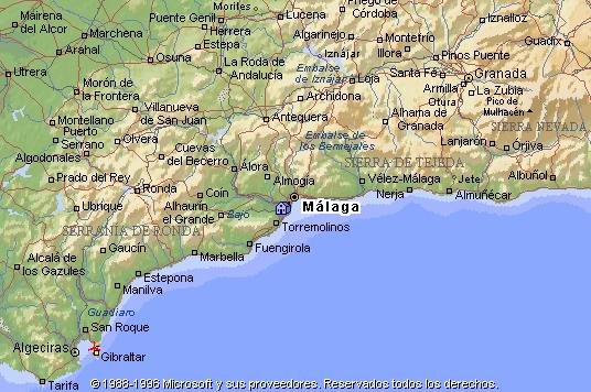 . Departure base for touring Málaga, Granada, Sevilla,