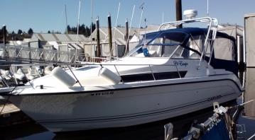 The Beachcomber September 2014 Olympia Yacht Club 18 32 CHRIS-CRAFT AMERASPORT 1988 TWIN 270 CRUSADERS Only 200 hours rebuilt engines Excellent Condition!