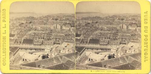 5f - Lisbonne. Cotê d Alcantara. - Vertically on the left side: Collection L. L. Paris.
