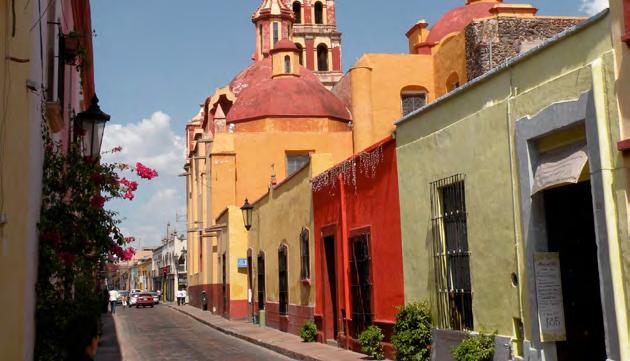 DAILY ITINERARY DAY 1: IN TRANSIT (JUNE 27) Travel to Querétaro, Mexico, and check into the Mesón de Santa Rosa.