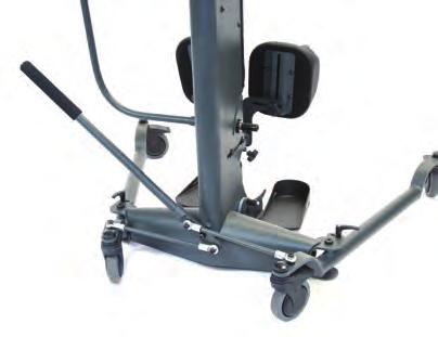 Swing-Out Legs Swing-Out Legs with options The StrapStand s adjustability is well