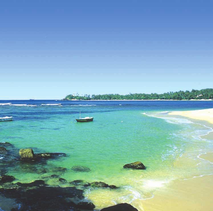 SRI LANKA BEACH STAY Your extended stay in Sri Lanka, to the wonderful beach resort of Kalutara on the west coast of the country allows you to Indulge in a calming massage