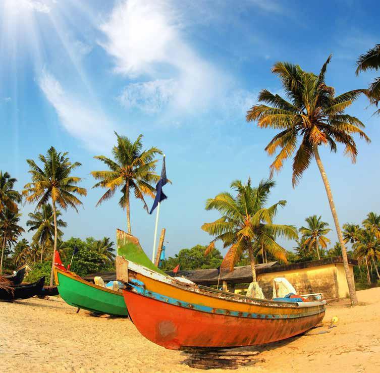 Kerala Beach Stay (4 nights) Kerala is one of the most fascinating and distinctive states in India, with networks of tropical waterways, hidden villages and an inviting, palm-fringed coastline.