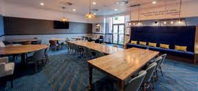 The Radebe Suite is located on the first floor of the West Stand. The self contained suite is perfect for small seminars and training events for up to 60 people. DETAIL DETAIL DETAIL MAX LENGTH 10.