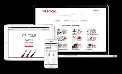 The NEW SHAVIV GENius web application software lets the user easily navigate