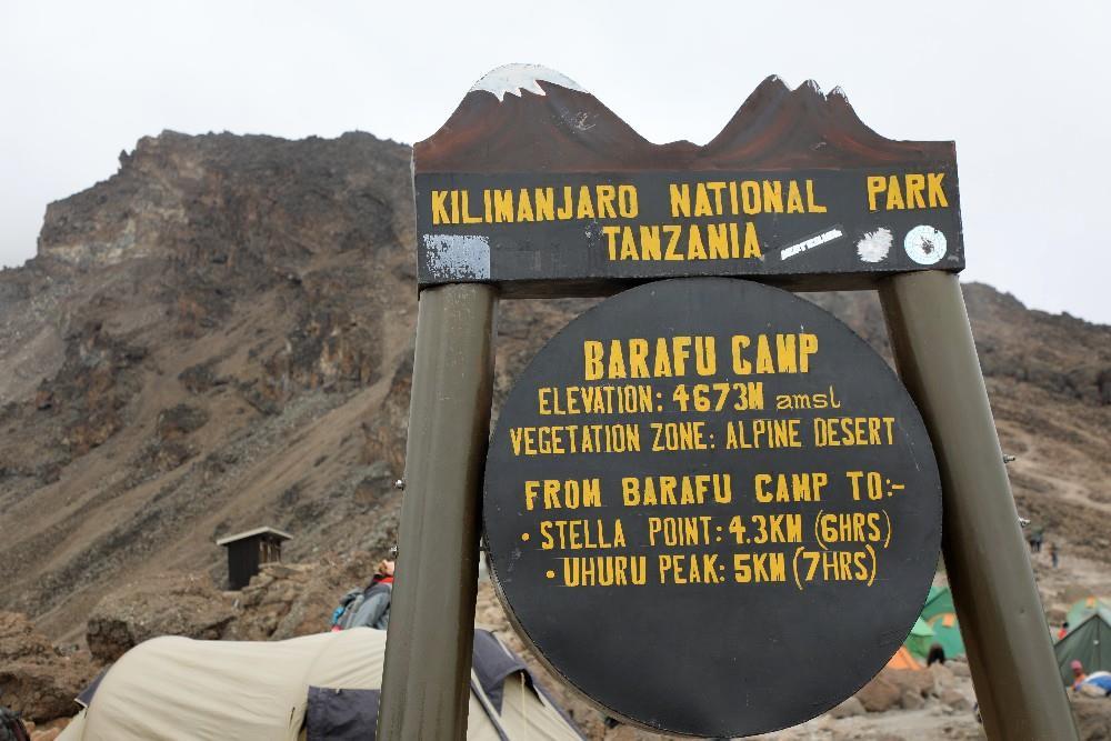 From Stella Point, you may encounter snow all the way on your 1-hour ascent to the summit. Once at Uhuru Peak you have reached the highest point on Mount Kilimanjaro and the continent of Africa!