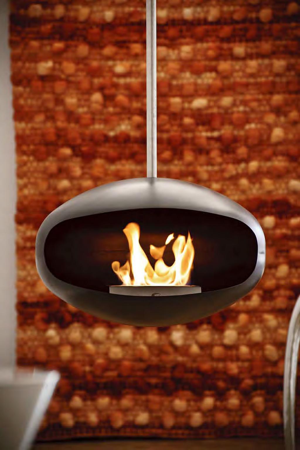 SAFETY AND THE ENVIRONMENT Cocoon Fires are manufactured to the highest quality with a focus on safety. Our products meet the highest international standards for safety and quality.