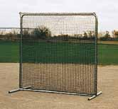 Made of 1-3/4 heavy gauge galvanized steel tubing for years of dependable service. Frame is 7 H x 7 W. Nets sold separately.