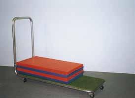 4 x 8 TC071 3 x 8 TC071-3 2 x 8 TC071-2 mat storage/transport Mat transport is constructed of 1-3/4 galvanized steel tube with four heavy duty swivel casters.