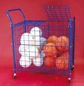 folding ball caddy (7 colors available) Easily folds to transport to and from the sports field.