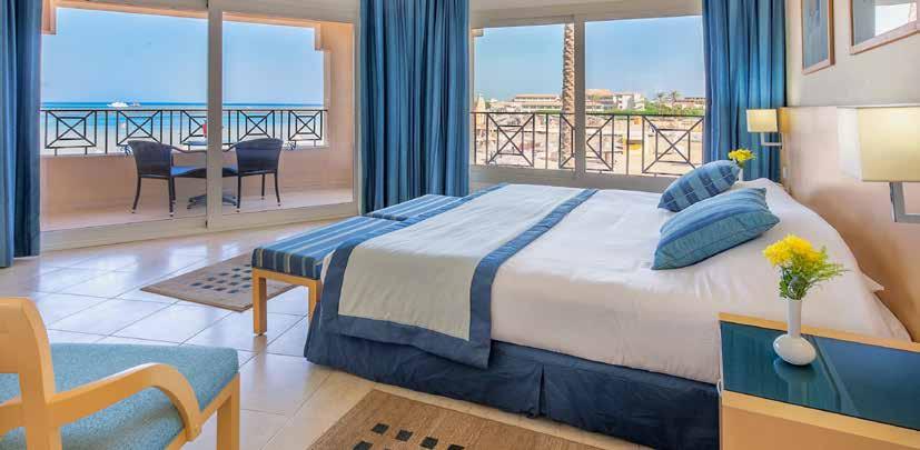 All guest rooms are the epitome of luxury, it provides a private accommodation with the stunning Red Sea,