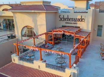 Scheherzade Café Oriental Café offering Arabian specialties with a modern twist;the menu is