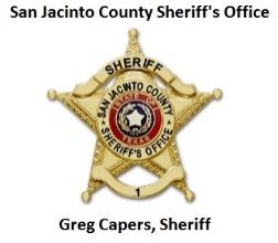 SAN JACINTO COUNTY SHERIFF S OFFICE Media Booking Report for Records with Charge Containing