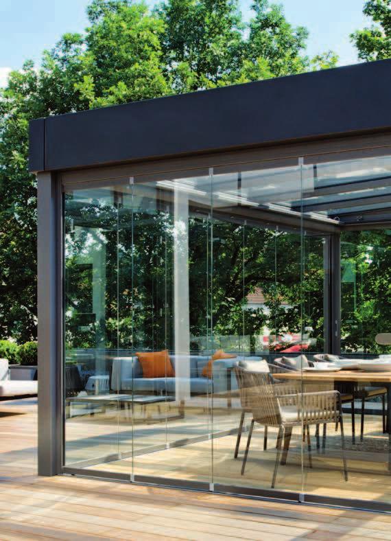 SDL Atrium Carré glass canopy/glass house For modern design requirements The new SDL Atrium
