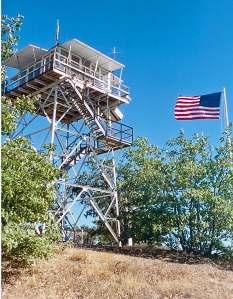 In November 2018 (not sure of date burnt), but the High Glade Fire Lookout tower (NHLR #1123) was part of the collateral damage of the Ranch Fire.