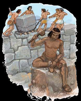 The Inca people understood that their labor was necessary to maintain the empire and to help protect them and their families. As a result, they worked willingly.