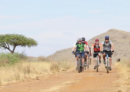Bike-Adventure in the wilderness of Namibia Namibia s