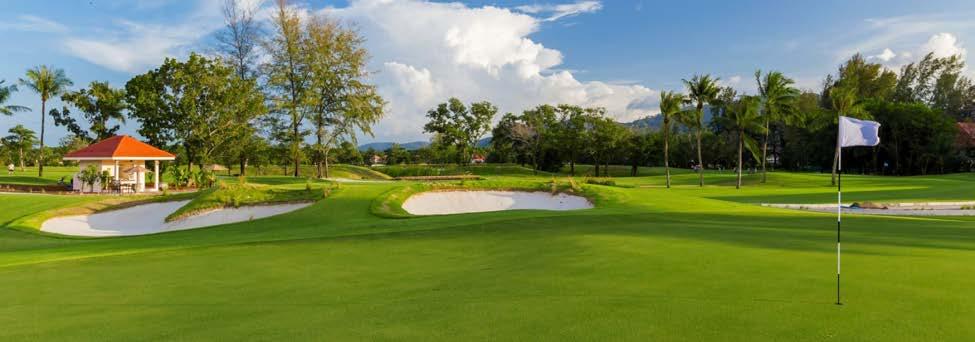 Laguna Golf A Whole New Golfing Experience Voted as Thailand s Best Golf Course by World Golf Awards in November 2015, Laguna Golf Phuket is an 18-hole, par-71 golf course, set within the world