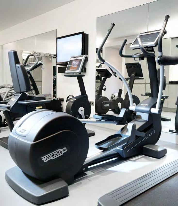 fitness suite with Technogym equipment Personal Trainer Kathryn