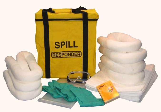 33 Piece Medium Oil Only Spill Kit, 10 Gallon Absorb