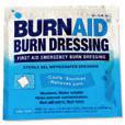BURNAID DRESSINGS Sterile + Gel-soaked dressings instantly cools burns, relieve pain and provide a non-adherent barrier against contamination + Maximizes burn damage by