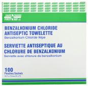 95 ANTISEPTICS BZK / ALCOHOL PREP PADS + Alcohol Non-woven pads saturated with isopropyl alcohol 70% Antiseptic and antimicrobial for minor wound care, injection and IV