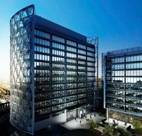 parking 210,000 sq ft of offices (as consented) 14 floors Plan to redesign scheme and add