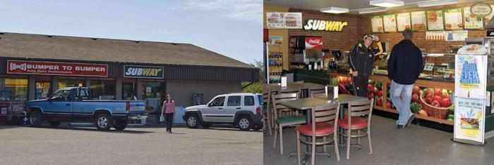 Terrace Bay Subway - 825-3304, located on Highway 17 Monday to Saturday - 8:00am to 9:00pm Hours of