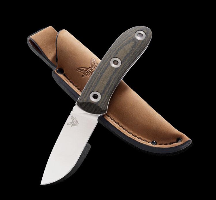 15400 PARDUE HUNTER PARDUE DESIGN U.S.A. An all-around hunting fixed blade built for the outdoors.