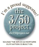 The Mount Vernon Downtown Association welcomes Cinda Baxter, the creator of The 3/50 Project 3/50 Project Saving the brick and mortars our nation is built on Mark your calendars for September 15,