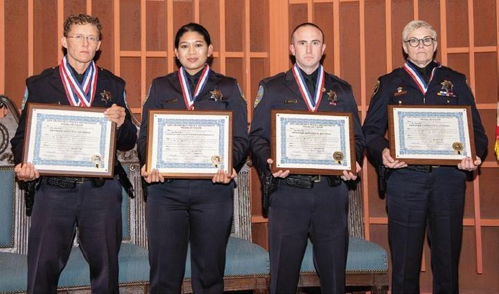 Officers of the month Officer turner and officer keating The San Francisco Police Department Medal of Valor Award ceremony took place on November 14, 2018.
