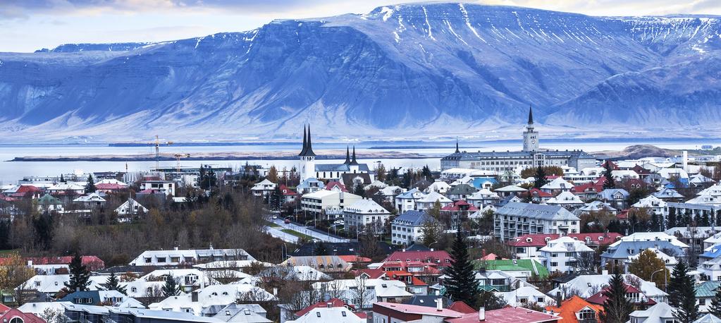Settled by the Norseman in the 9th century, Reykjavik has been molded through the centuries by various economic, political, and artistic influences.