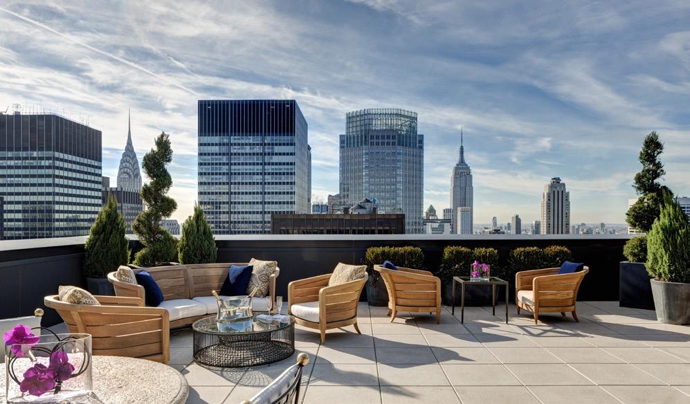 imaginative and opulent luxury suites in Manhattan.