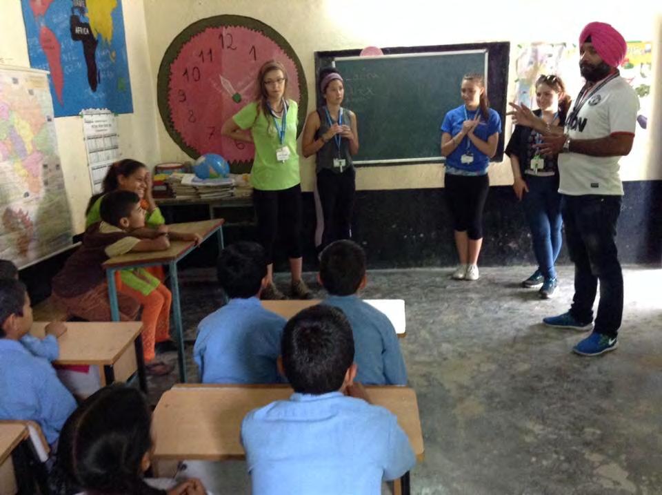 July 10, 2015 Laura & her group interacted with kids from the Tibetan Children s Village in Northern India today.
