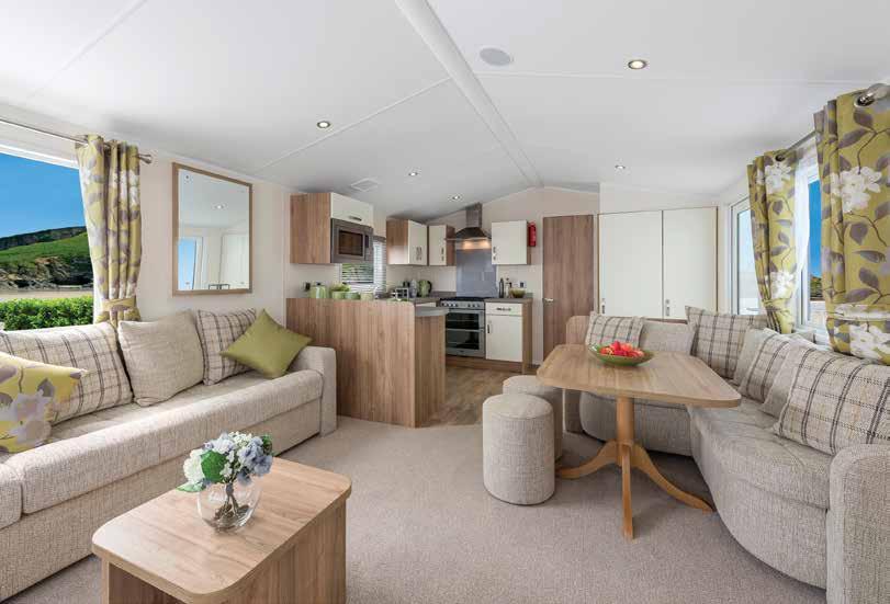 Double Glazing/Central Heating Heater in lounge The Classic Accessible has a ramp up to the caravan, a spacious layout and sliding internal doors, plus a