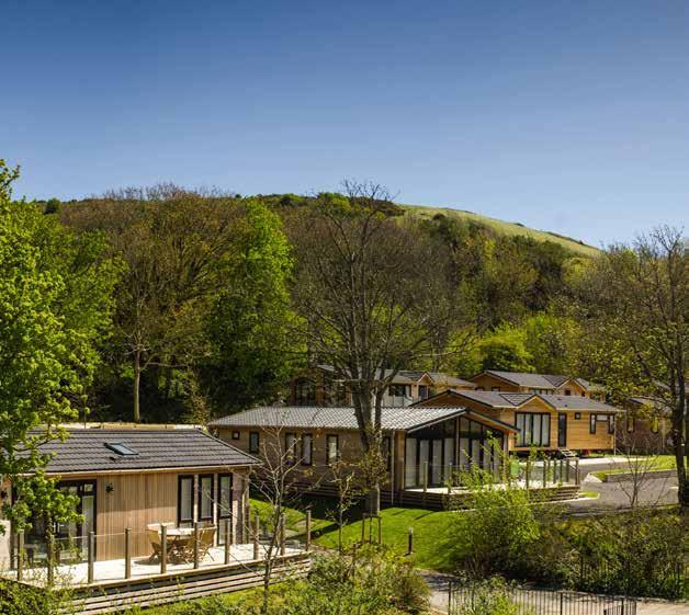 All of our lodges benefit from extra outdoor space with Stunning sea views decking providing an Overlooking Osmington beach, unhindered view.