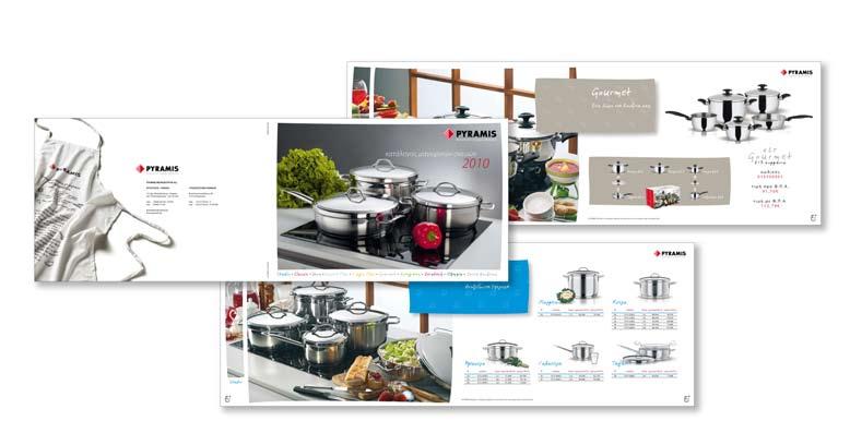 To that end, a new standalone brochure which features the full range of cookware products has been developed.